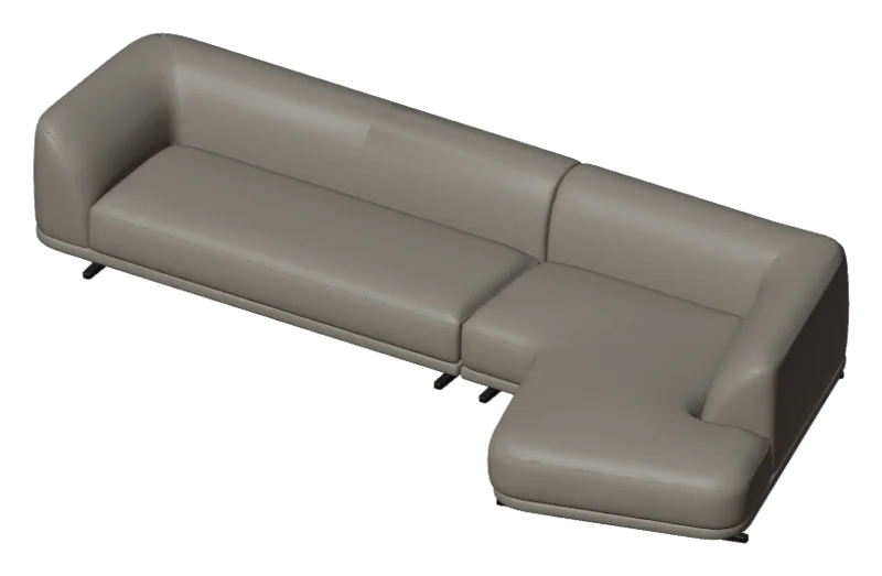 Preview of Composizione 3.1 · terminale SX + dormeuse inclinata DX